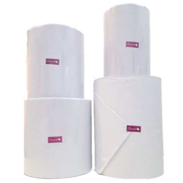 Picture of Bleached Roll Towels Lavender 8inX600 4786 12Rl/Cs(LG)
