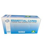 Picture of Nitrile Glove Powder-Free Finger Textured Blue Essential Cares Medium 100pc/Bx 10Bx/Cs
