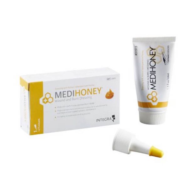 Picture of Medihoney Gel Wound and Burn Dressing 1.5oz Tube 31515 1Tb/Bx 12Bx/Cs