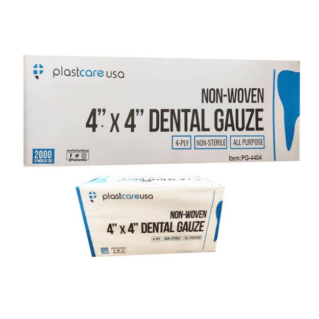 Picture of Non Woven Sponges NS 4inX4in 4-Ply  PGH 4404-2 200Pc/Pk 20Pk/Cs (PG)