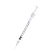 Picture of Sol-Care 1mL Safety Syringe w/ Fixed Needle 22G x 1 1/2in 100040IM 100Pc/Bx 24Bx/Cs(SO)