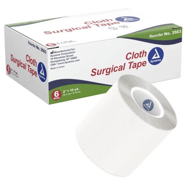 Picture of Cloth Surgical Tape 2inX10yds 3563 6Rl/Box 12Bx/Cs