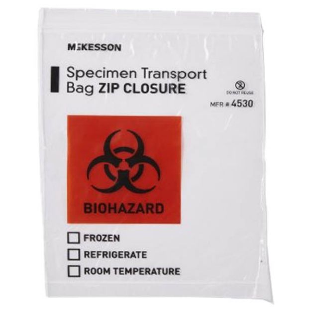 Picture of Biohazard Bag Red 28x31x1.25ml 45-30 250Pc/Cs