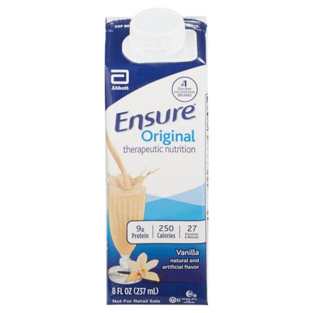Picture of Ensure Original Vanilla Abbott Nutrition 64931/5264931  8oz/Ct 24Ct/Cs