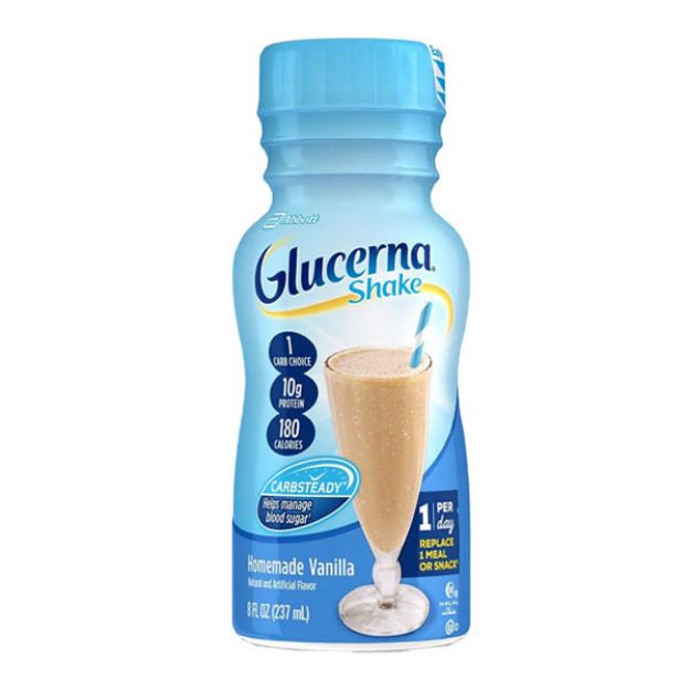 Picture of Glucerna Original Shake Vanilla Homemade 57801 8oz/Bt 24Bt/Cs