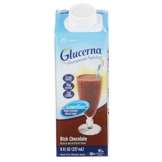Picture of Glucerna Chocolate Abbott Nutrition 64929/5264929  8oz/Ct 24Ct/Cs