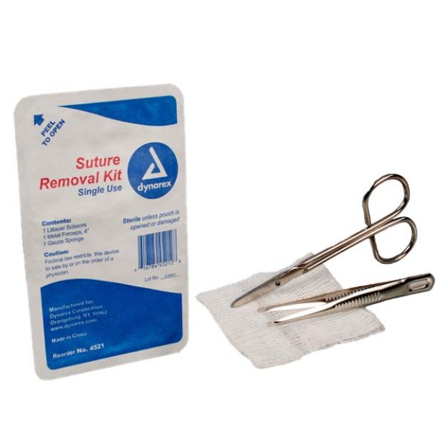 Picture of Suture Removal Kit Sterile Dynarex 4521 50Ea/Bx (DY)