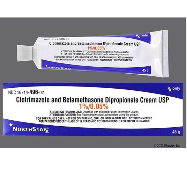 Picture of Clotrimazole Betam  Cream 1-.05% 15gm McKesson 1671449601 1/Ea (MK)