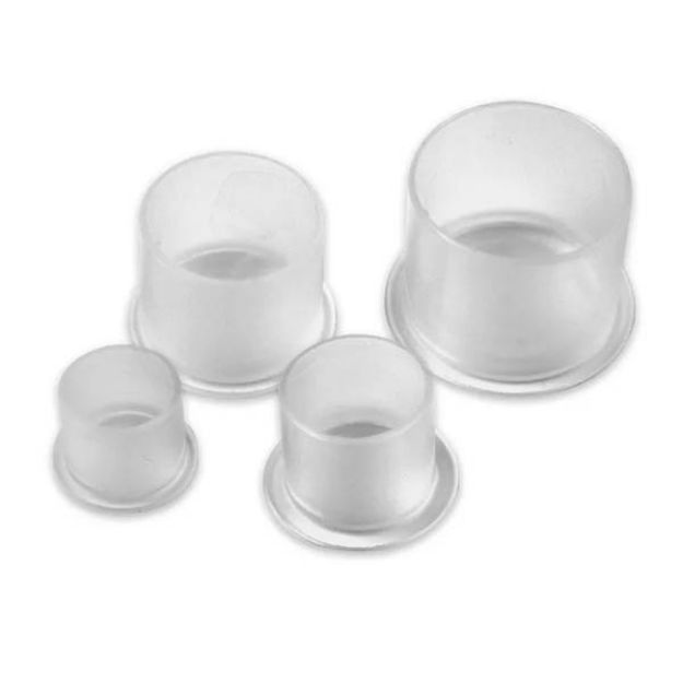 Picture of Ink Cups Flat Bottom Large 17mm Dynarex 2176 1000Pc/Bx 10Bx/Cs(DY)