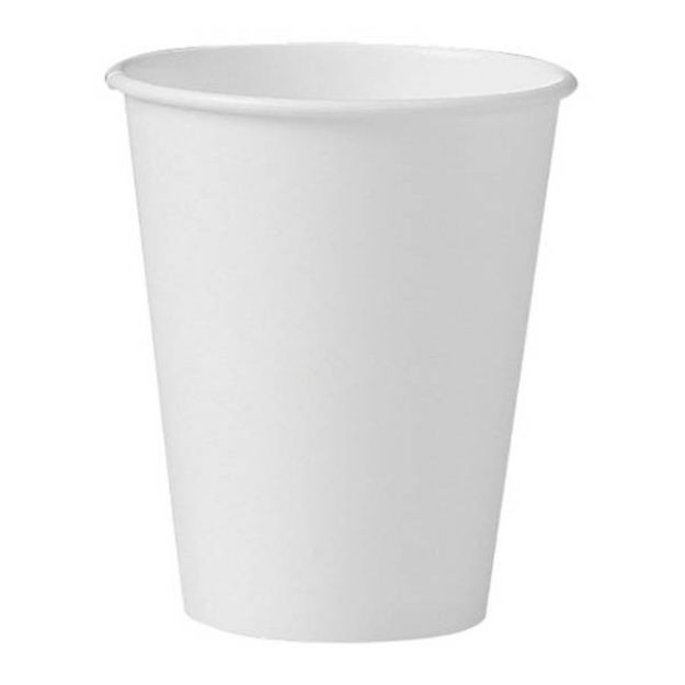 Picture of Cup Drink Paper Hot Wht Solo 8oz 50/Pk 20PK/Cs(MK)