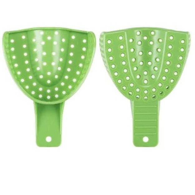 Picture of Dental Impression Trays Excellent Dulock #1 Large-Upper Green IT3-LU 12Pc/Bg(PL)