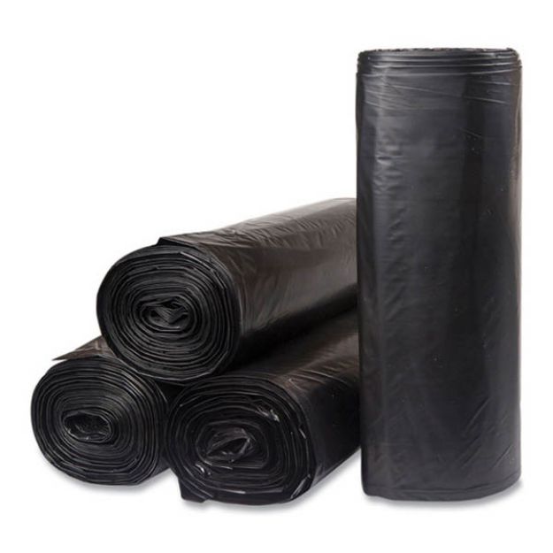 Picture of Can Liners Black 36inX58in  55gal 1.5MIL LD-365815K-100  20Bg/Rl 5Rl/Cs 